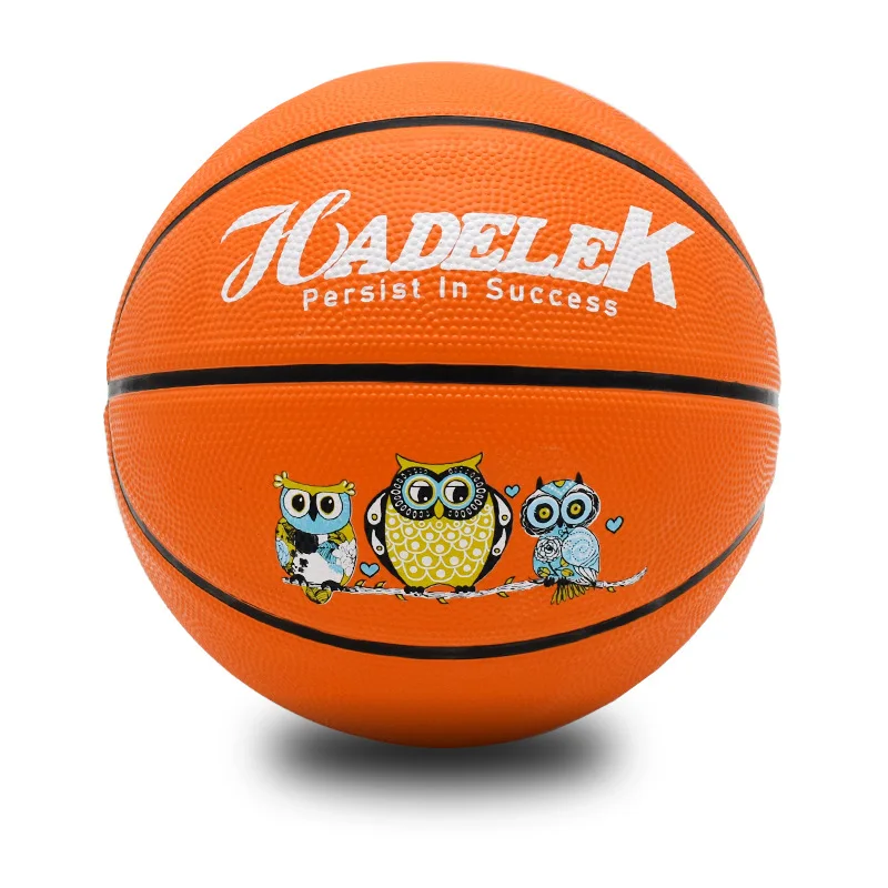 Basketball Balls Size 7 Rubber Basketball Wear-resistant High Elastic Good Hand Feel Basketball Dribbling Training Competition Ball