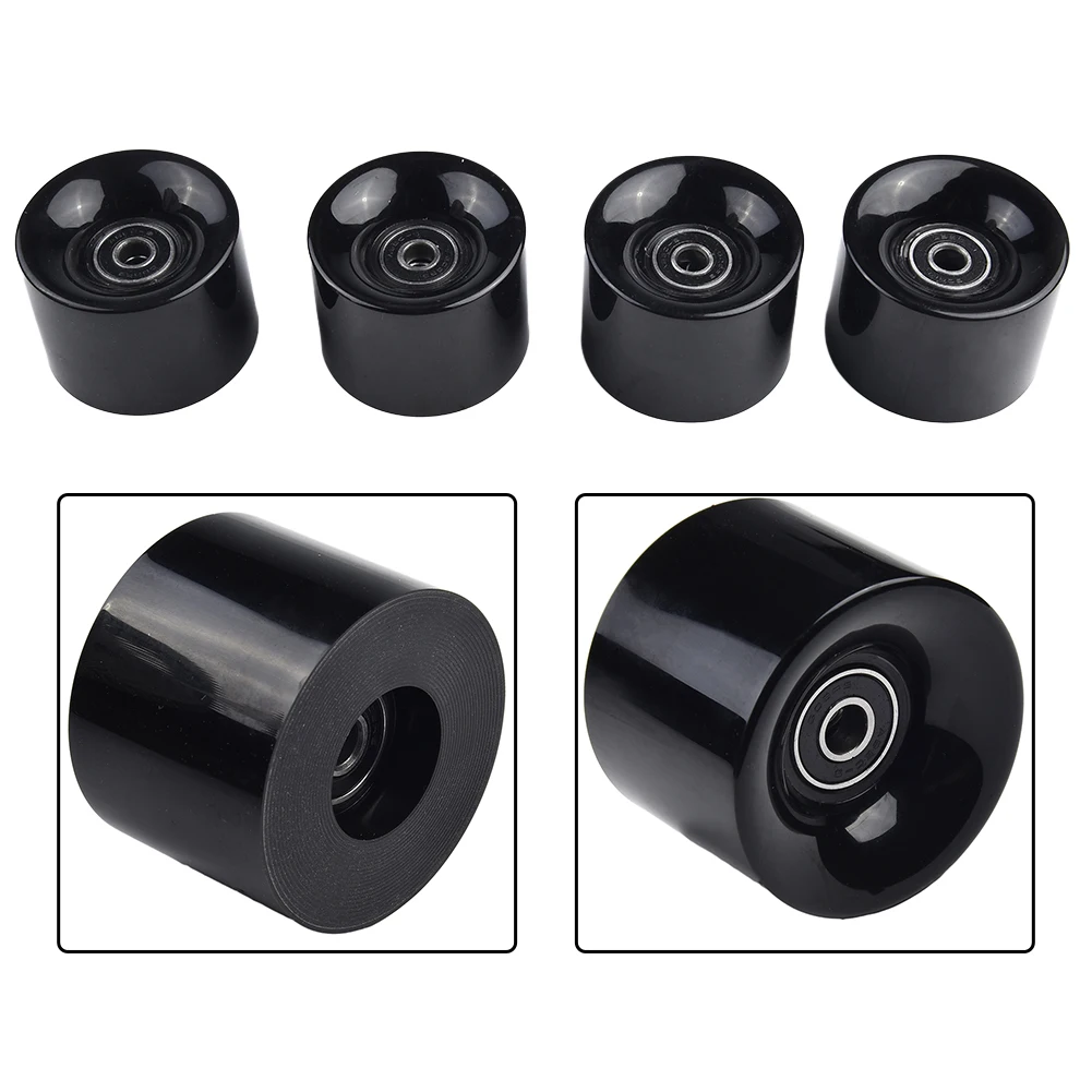 Skateboard Wheel 4Pcs 60x45mm 78A Skateboard Wheels Set with ABEC 9 Bearings And Spacers for Better Performance Skateboard Bearings Skateboard Accessories