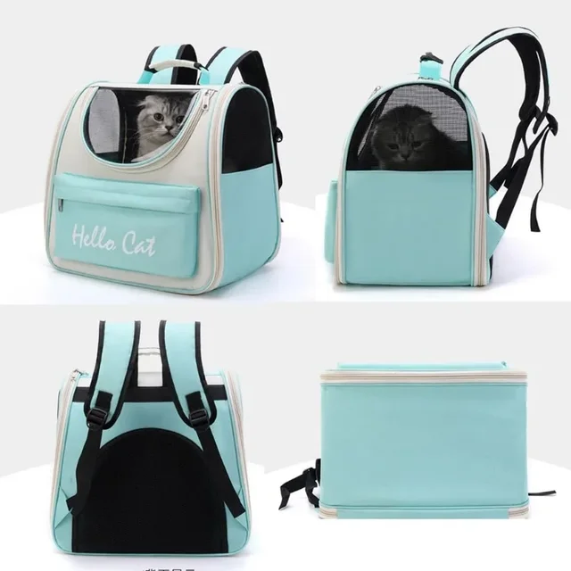 Cat Carrier Bags Windproof Outdoor Travel Backpack for Cat Small Dogs Transport Carrying Bag Cat Backpack Carriers With Cushion 3