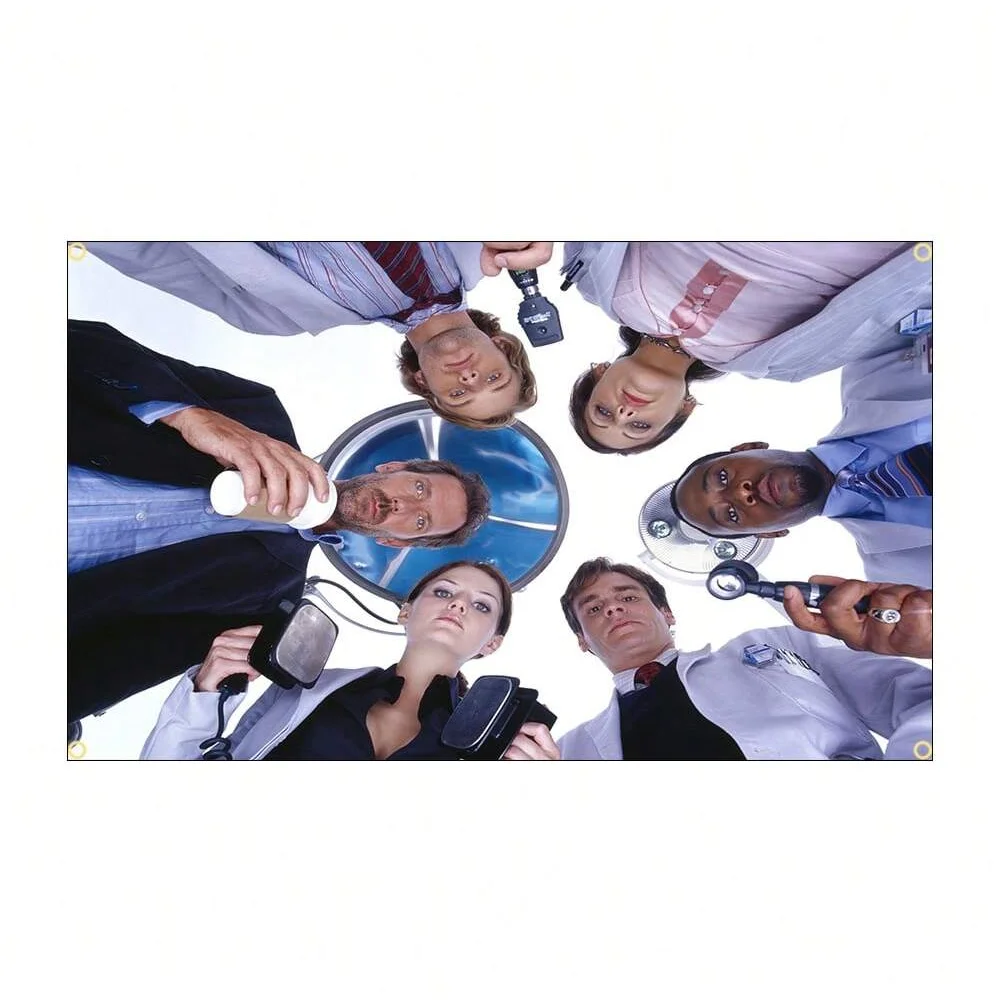 House M.D. Doctor Group Meme Tapestry - Music Wall Hanging Décor