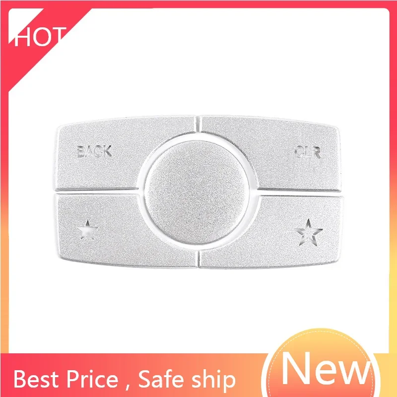 

Автомобильные аксессуары, интерьерные мультимедийные наклейки на кнопки (CLR Type) для Mercedes-Benz ML GL, алюминиевый сплав, серебристый, набор из 5 предметов, быстрая доставка