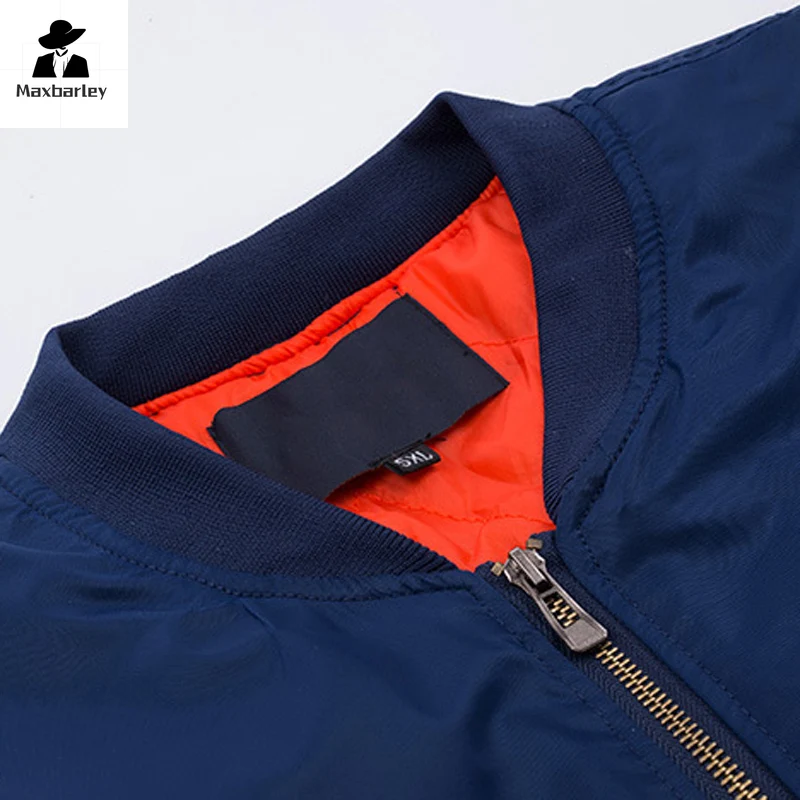 Aviator Bomber Jacket Men's New Winter Fashion Thick Warm Parka Plus Size Outdoor Hiking Hunting Windproof Baseball Suit Coat