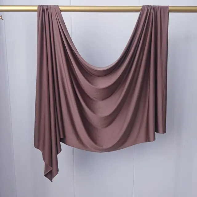Nouveau Hijab en Jersey Liquide Premium, Châle, Foulard de Malaisie, Coiffes, Turbans de Mode Musulmane pour Femmes, Turban Ramadan Hijabs