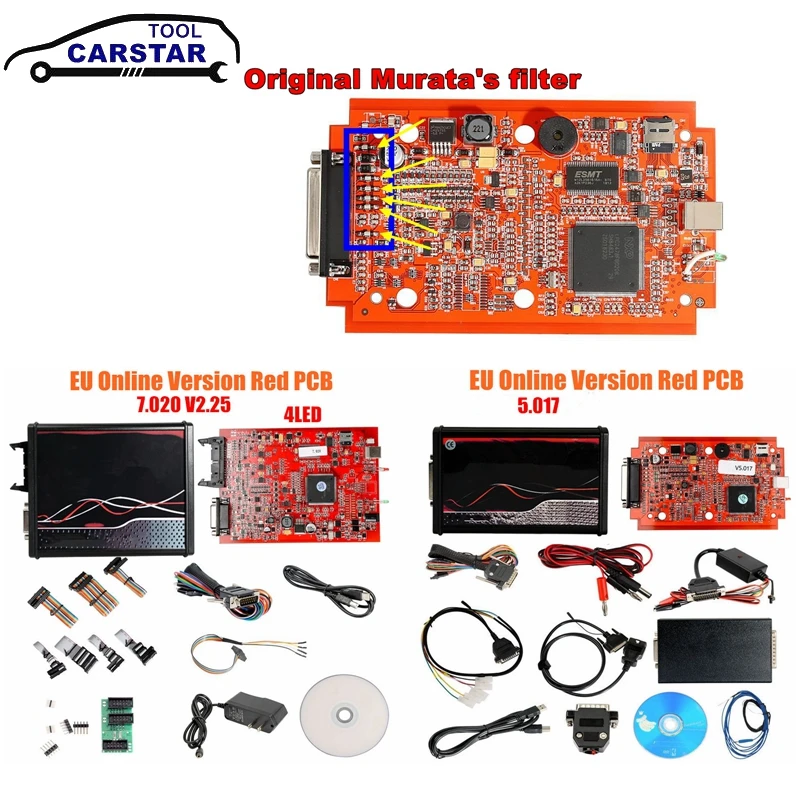 Filtro Originale Di Murata Di Alta Qualità Kess V5.017 Ktag V7.020 Online Unlimited Eu Red Kess Ktag Obd2 Car Ecu Chip Tuning Kit