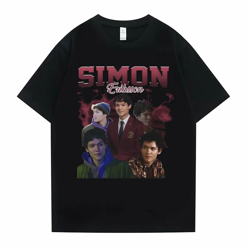 

Simon Eriksson Omar Rudberg Graphic Tshirt Men Women Casual Vintage Oversized T-shirts Short Sleeve Male 100% Cotton Tee Shirt