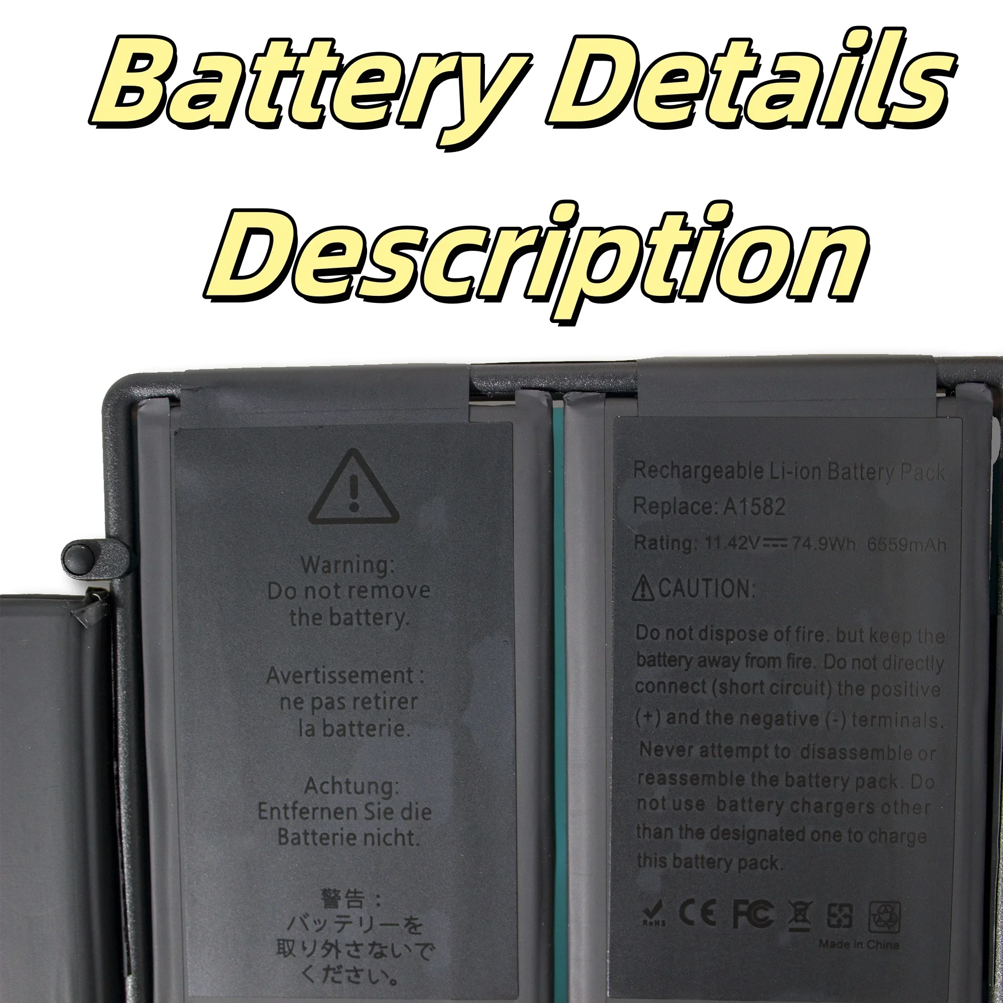 バッテリー新品同様MacBook Pro 13インチ　A1502 office バッテリー新品同様MacBook Pro 13インチ A1502 office MacBook