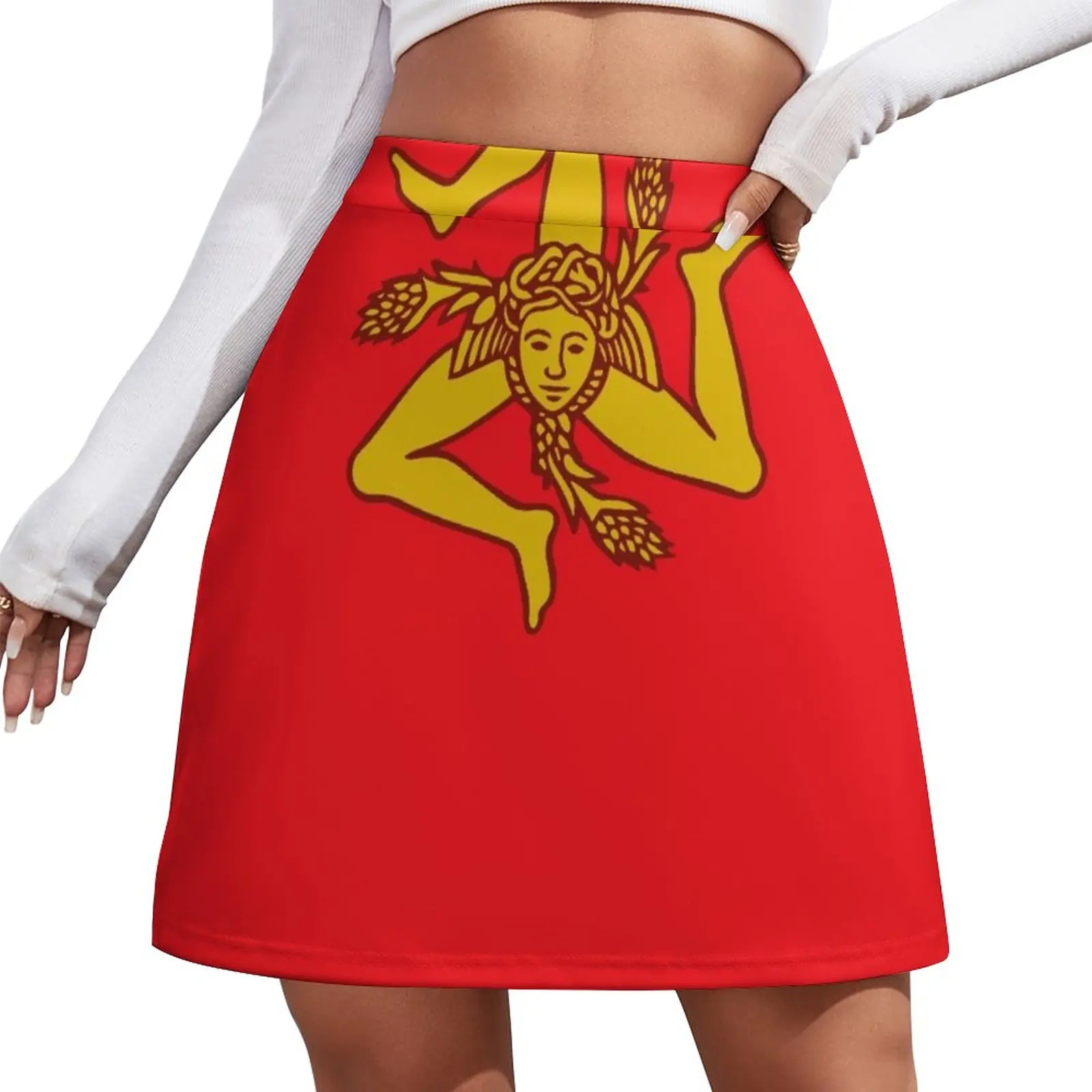 

Sicily Sicilia Sicile Mini Skirt korean style clothing dress kawaii skirt