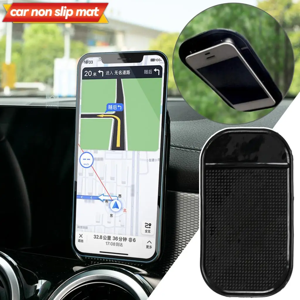 Car Dashboard Anti Slip Anti Skid Sticky Mat Nonslip Dash Pad Holder