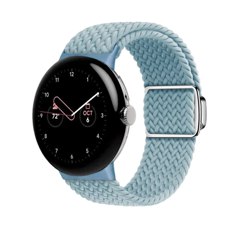 Magnetic Nylon Braided Loop Strap - Adjustable and Replaceable Wristband Bracelet