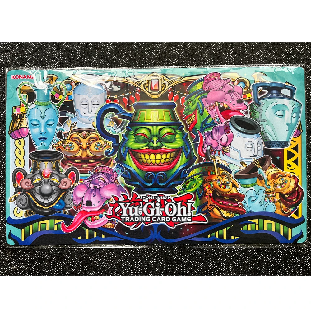 

Игровой коврик Yugioh с изображением жадных желаний, игровой коврик с играми TCG и играми игральных карт с играми Yu-Gi-Oh Mats-D470