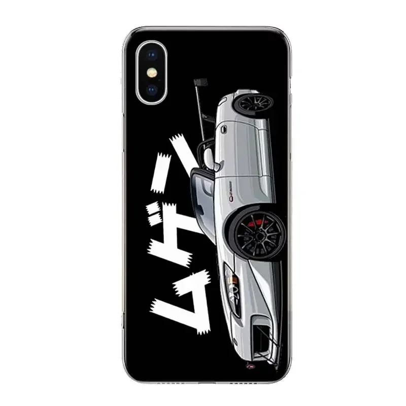JDM Tokyo Drift Sports Car Phone Case - Stylish Silicon Soft Cover
