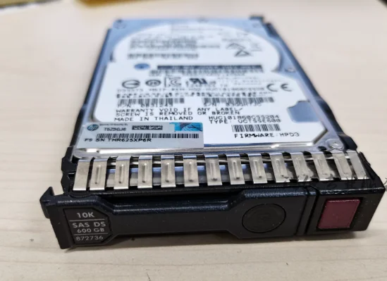 For 872736 872477 B21 600G SAS 2 5 inch 10K 12G server hard disk