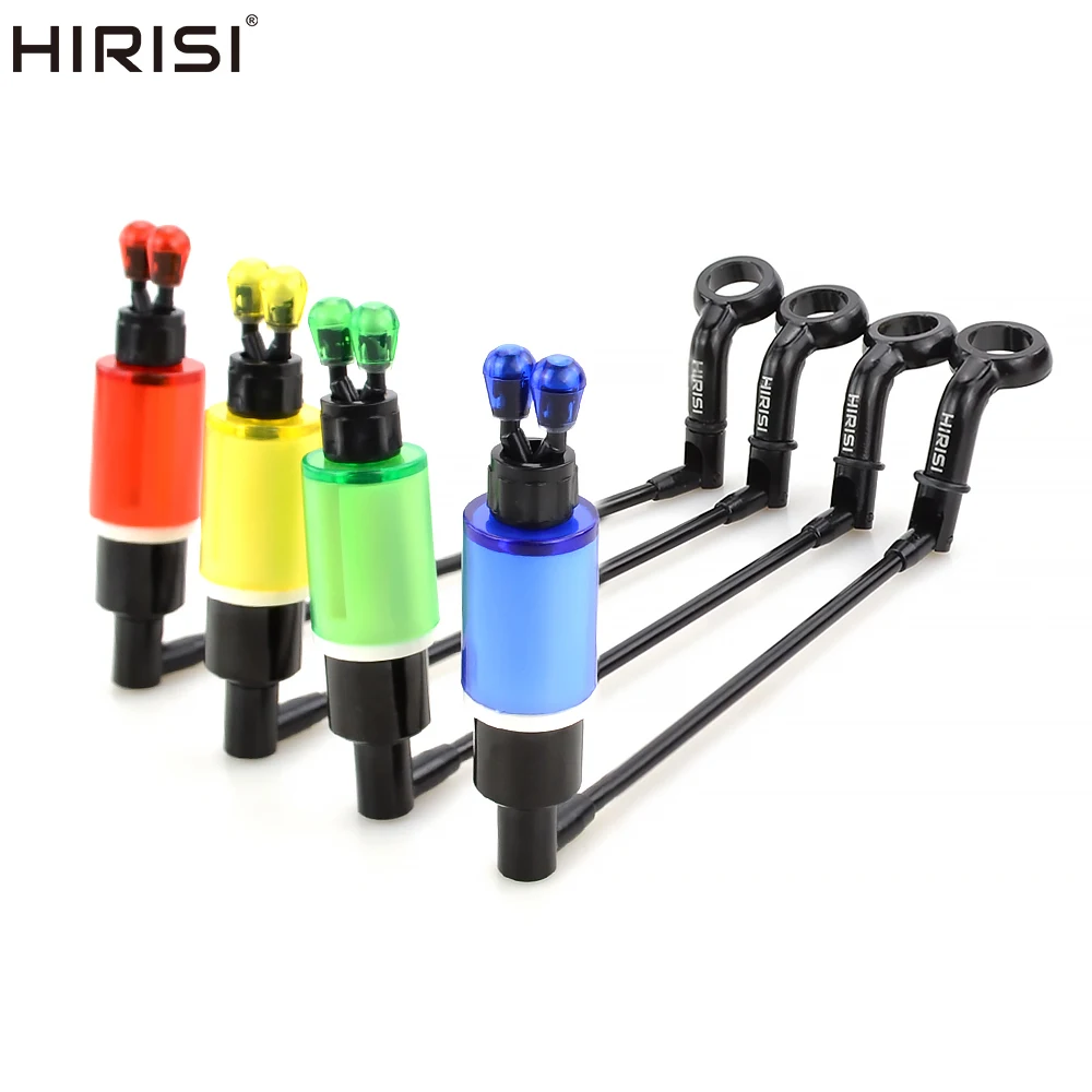 2 indicateurs drop-off swinger Hirisi B2023 acier inox pour pêche carpe et coarse