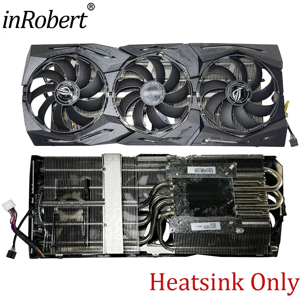 Оригинальный радиатор для видеокарты ASUS ROG STRIX RTX2070S RTX2080 RTX2080S RTX2080Ti, радиатор для игровой видеокарты, не новый Оригинальный радиатор для видеокарты ASUS ROG STRIX RTX2070S RTX2080 RTX2080S RTX2080Ti, радиатор для игровой видеокарты, не новый
