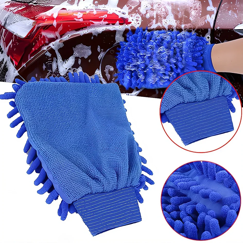 Car Washing Cleaning Glove Cloth 1X car cleaning gloves microfiber cleaning gloves microfiber washing gloves microfiber gloves