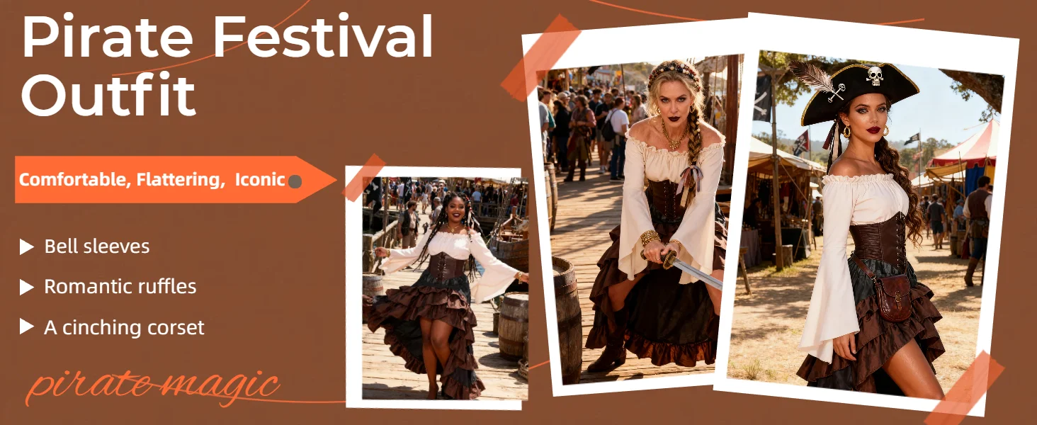 pirate festival outfit
