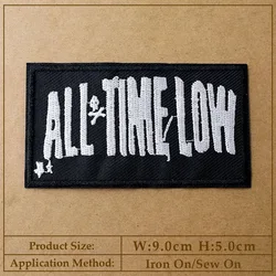 Rock Punk Iron-On Patch for Clothing - Heavy Metal Style Decorative Applique (1)