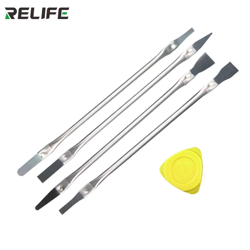 RELIFE RL-049 BGA CPU IC 칩 금속 전용 분해 블레이드 키트, 아이폰 휴대폰 수리 오프닝 프라이 핸드 툴