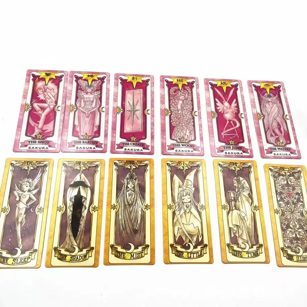 Anime Cosplay Clow Cards Tarot Prop Poker – Fun Party & Holiday Accessory