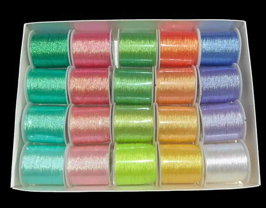 Fil à Broder Blanc Pour Point De Croix - Lot De 14 Brins De 120 Yards, Coton, Idéal Bracelets D'amitié