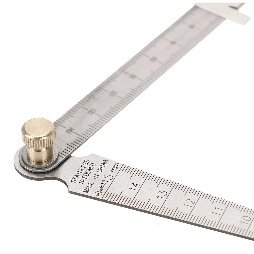 Bore Measurement Feeler Gauges Wedge Taper Ruler Stainless Steel for Drill Hole Measuring Tool 1-150mm