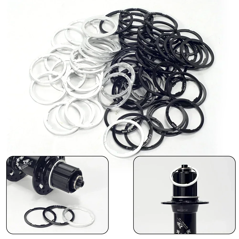 Bicycle Hub Washer Gasket Spacer 1PC 1.8mm For 7 8 9 10 11 Speed MTB Mountain Road Bike Cassette Flywheel Bicycle Parts