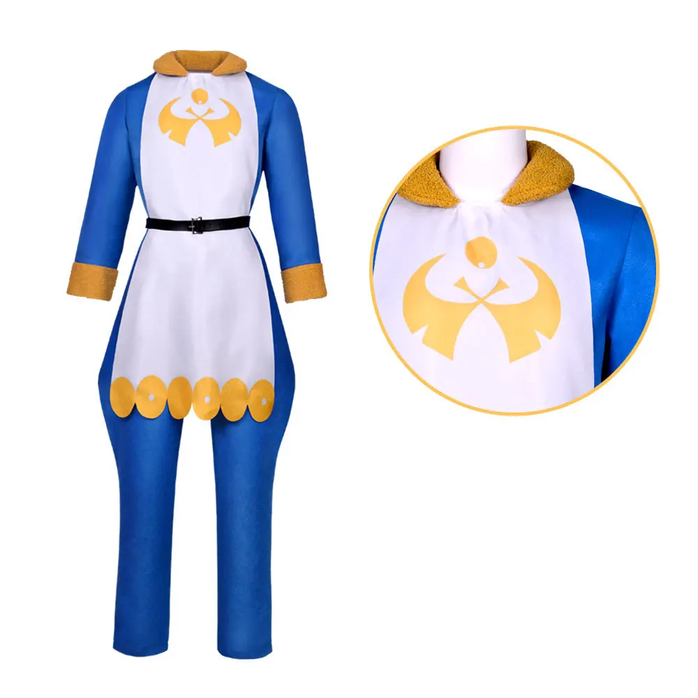 Akari Rei Volo Anime Cosplay Costume Set for Adults (Unofficial)