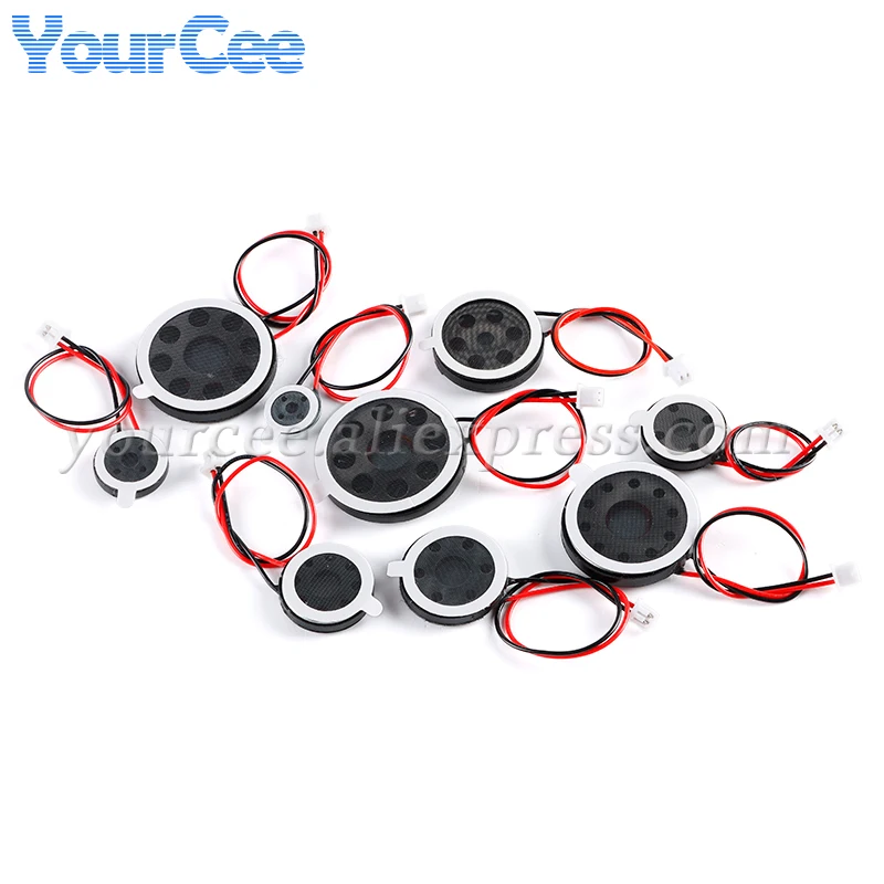 2 Altoparlanti Audio da 8 Ohm 1W (10mm/13mm/15mm/16mm/18mm/20mm/23mm/25mm/26mm) per Tablet, Telefono, Computer - Tromba/Clacson - immagine 3