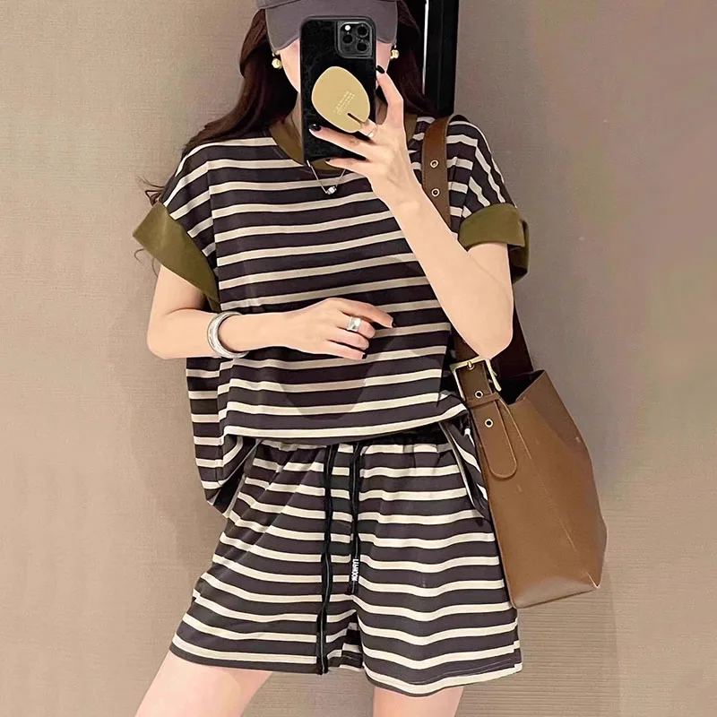 여성반팔티셔츠세트