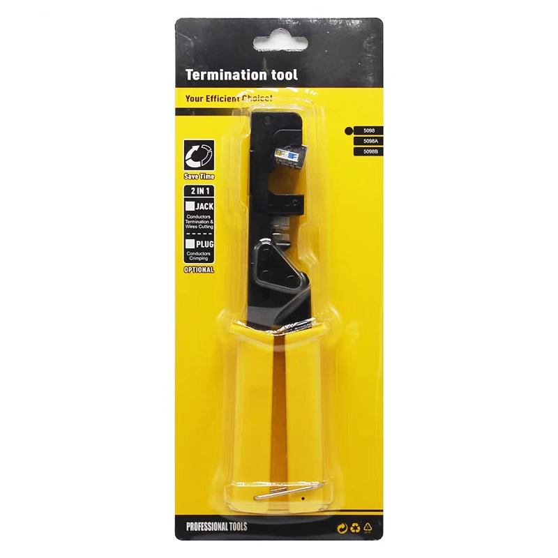 Htoc 180 ° Módulo de Rede Fio Cortador Rj45 Módulo Quadro Fio Cortador Ferramenta Terminação para Cat5 Cat6 4-pair Utp Jacks - Imagem 6