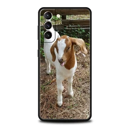 Cartoon Cute Goat Soft Phone Case Cover - Samsung S20 (A5)