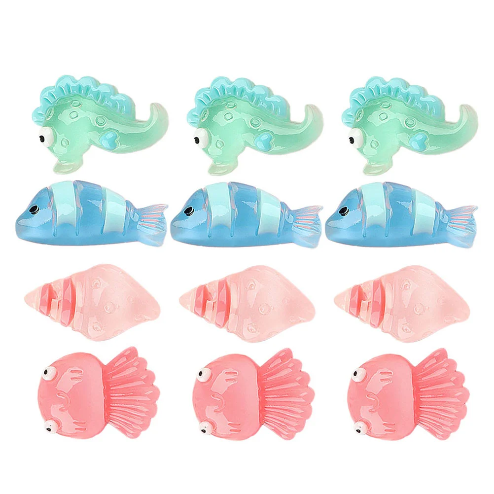 

20pcs Mini Resin Sea Animals Decorations Colorful Small Resin Animals Miniature Animal Figurines