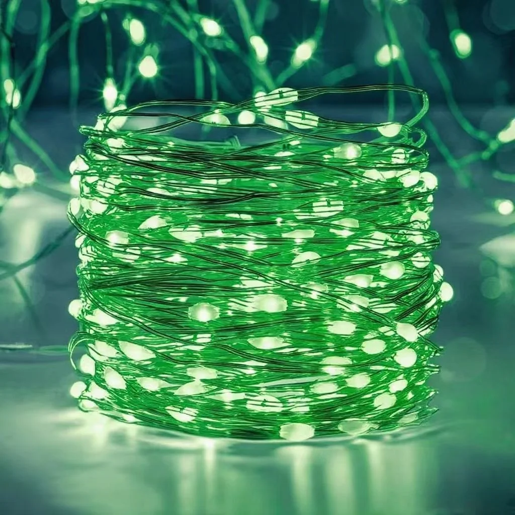 ตัวเลือกสินค้า แบตเตอรี่ LED 100 ดวง สำหรับตกแต่งแคมป์ปิ้ง งานแต่ง คริสต์มาส