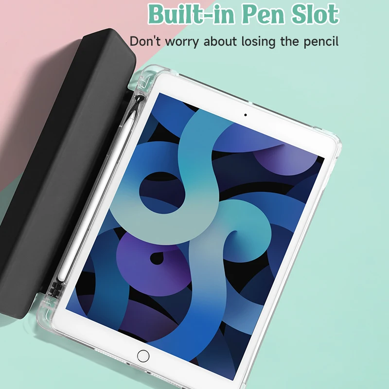Purple Ghost Case with Pen Holder