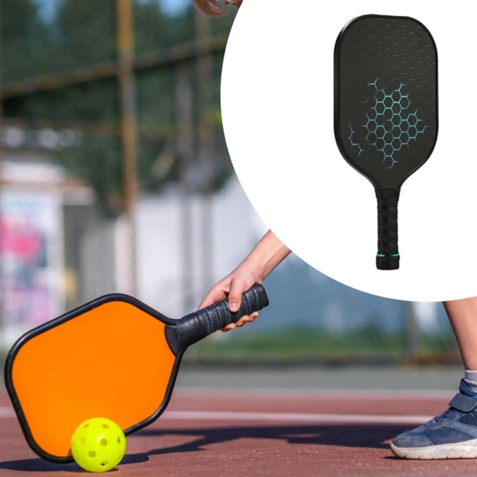 Pickleball Ball Paddle Pickleball Racket for Gifts Indoor Outdoor Practicing
