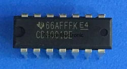 Cd4001be cd4001 dip/em linha original novo chip 1 peças