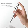 Kaco KLIP Metal Signature Pen 0.5mm Black Ink Boligrafo Gel Business Stylos With Pen Clip School Office Meeting Writing Supplies 5