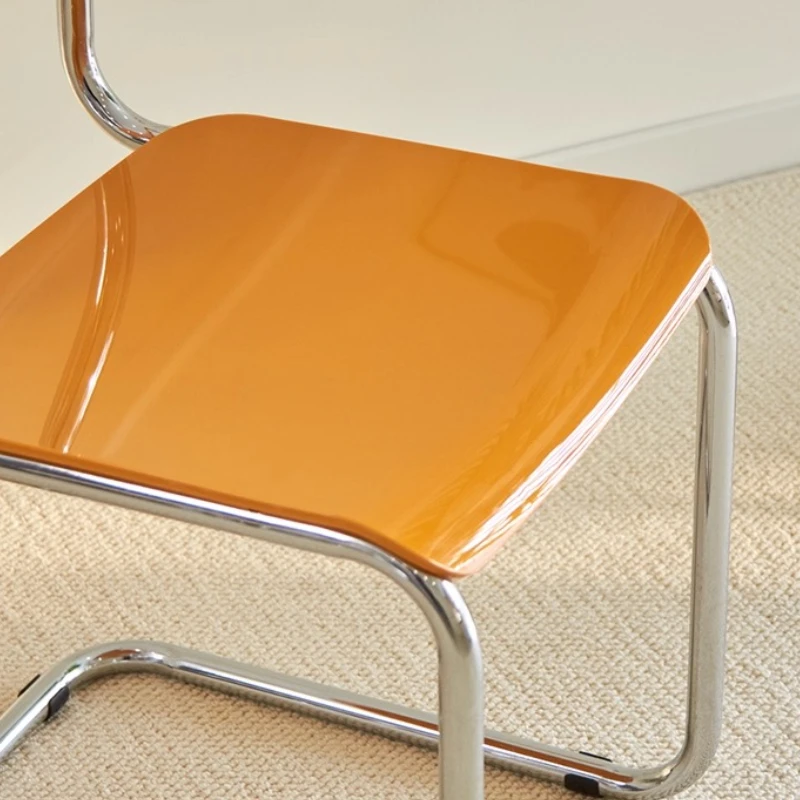 Sedie da pranzo bellissime e alla moda Sedie da pranzo da cucina per ufficio di design nordico Sedie da gioco ergonomiche Silla Escritorio Mobili per la casa - immagine 4