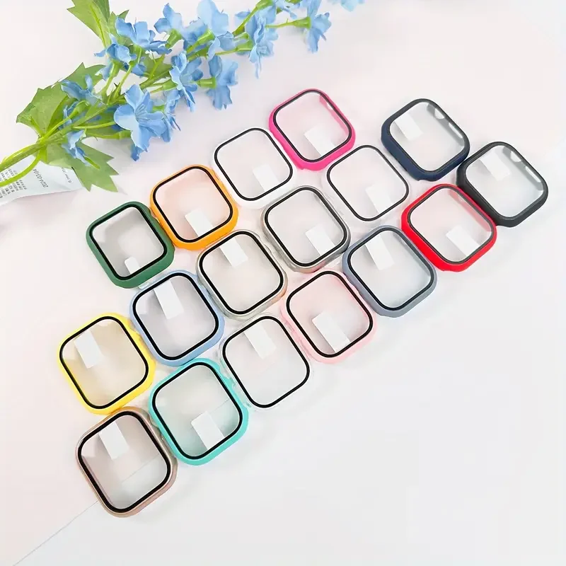 Premium Screen Protector Glass and Cover for Apple Watch - Durable Protection for All Sizes