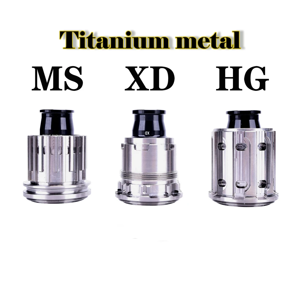 Titanium Metal Freehub Golidx 240 350 180 Caps Mtb Bike Mozzi Convertitore Mountain Bike End Adapter Hg Xd Ms Mozzi Mtb
