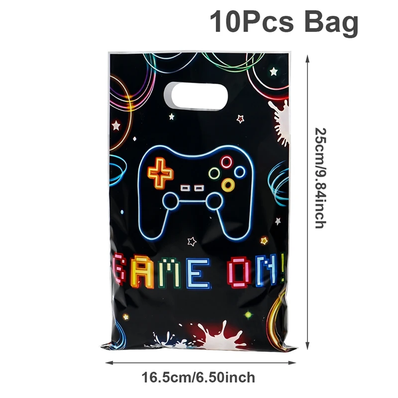 10/25 stücke Videospiel Geschenk Taschen Spiel Geburtstag Party Dekoration Spiel Auf Goodie Taschen Candy Tasche Baby Dusche Kinder Gefälligkeiten geschenke – Detail 7