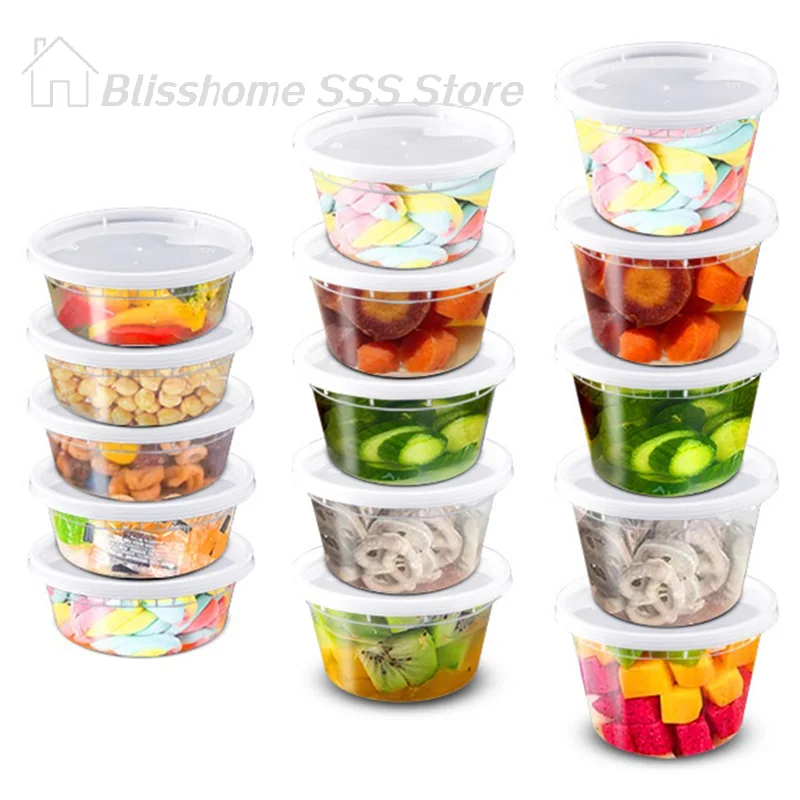 10-Piece Leakproof Food Storage Container Set with Lids