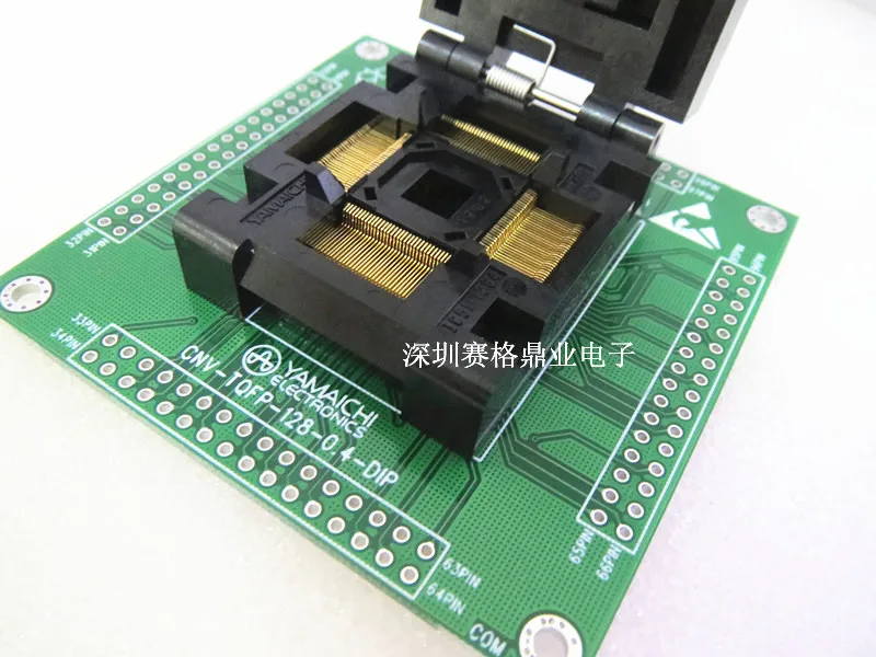 

LQFP128 IC51-1284-1702 TQFP128/DIP128 тестовая розетка