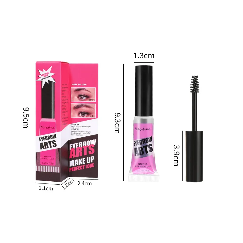 Eyebrow Gel Long-lasting Fixed Eyebrow Waterproof Quick-dry Hose Transparent Eyebrow Gel Makeup Eye Makeup 5