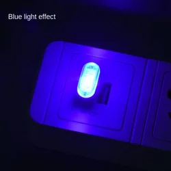 Compact USB LED Ambient Light for Interior and Emergency Use (Blue Light)
