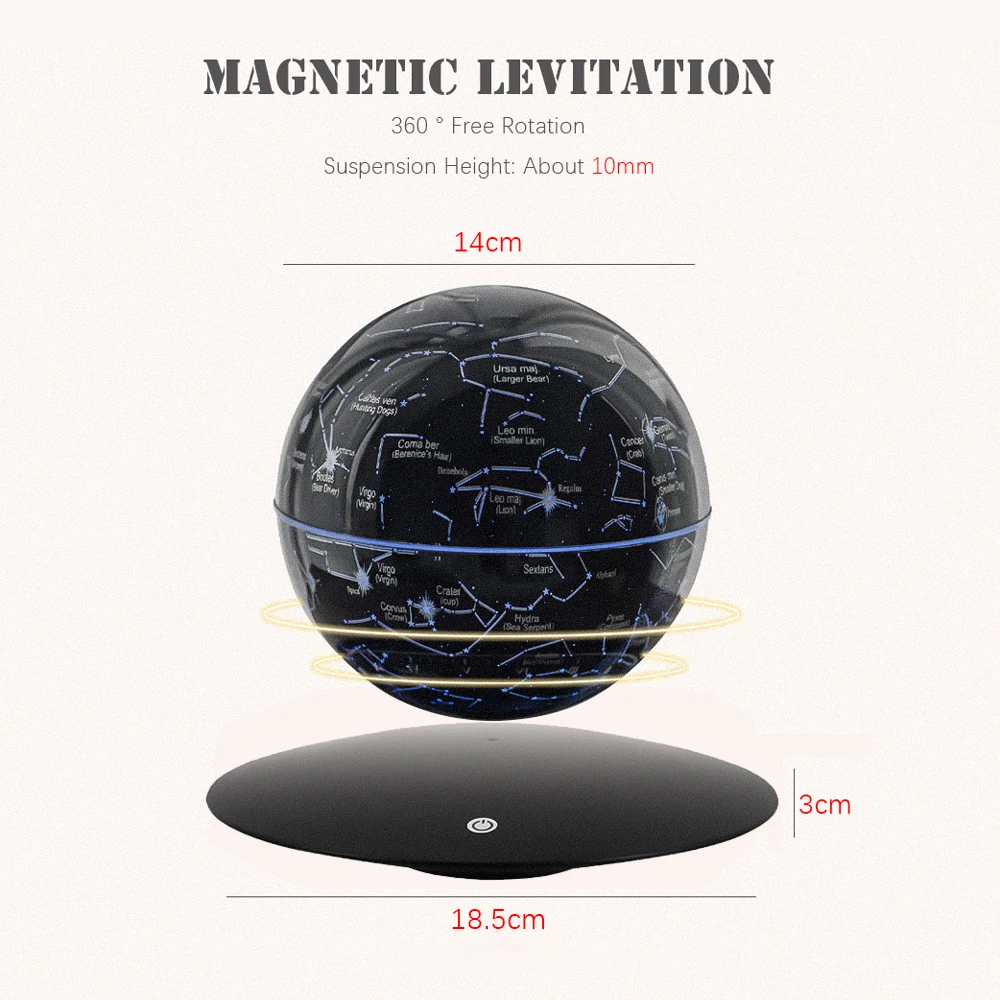 Flying Saucer Magnetic Lamp