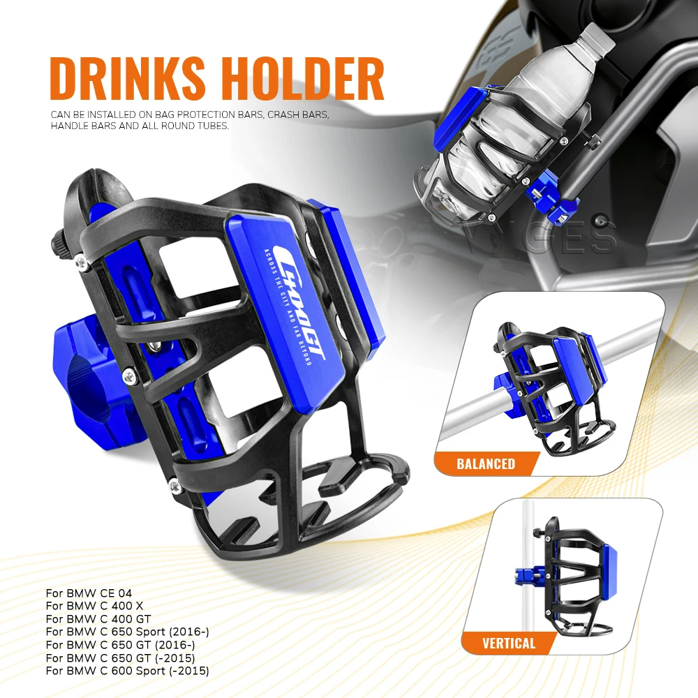 Мотоциклетная бутылочка для напитков, клетка для BMW CE04 C400X C 400 X C 400 GT C400GT C650GT C600, держатель для напитков, подставка для воды