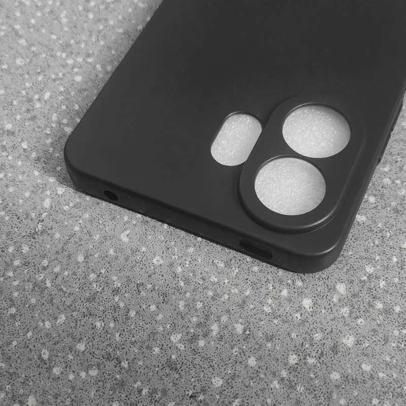 Black Matte Soft TPU Protective Case