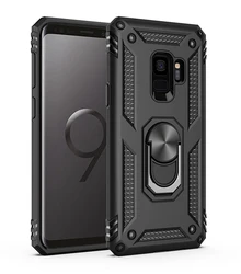 Rugged Armor Shockproof Bumper Case for J4 Plus 2018 (Black)
