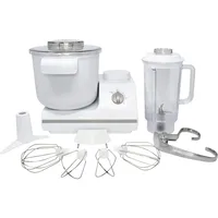 Complete bread dough mixer with dough hook, kitchen electric vertical mixer, white free shipping 1